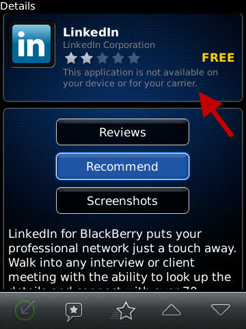 20100928 -blackberry-torch-linkedin-app-not-available.jpg
